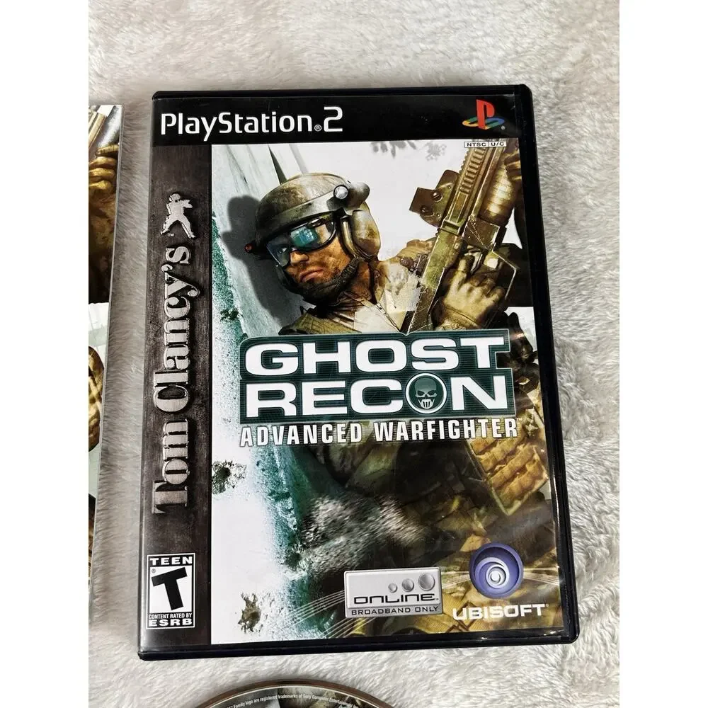 Ghost Recon Advanced Warfighter - Sony Playstation 2 PS2 Pristine CIB Complete